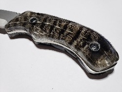 RUFFED GROUSE HANDLE KNIFE - COLLECTOR KNIFE