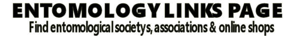 Entomology links page